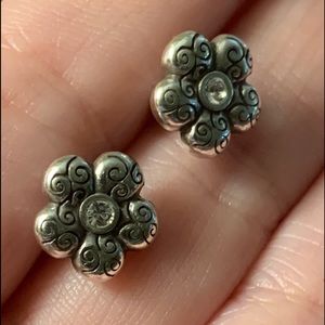 Brighton Flower Shaped Stud Earrings